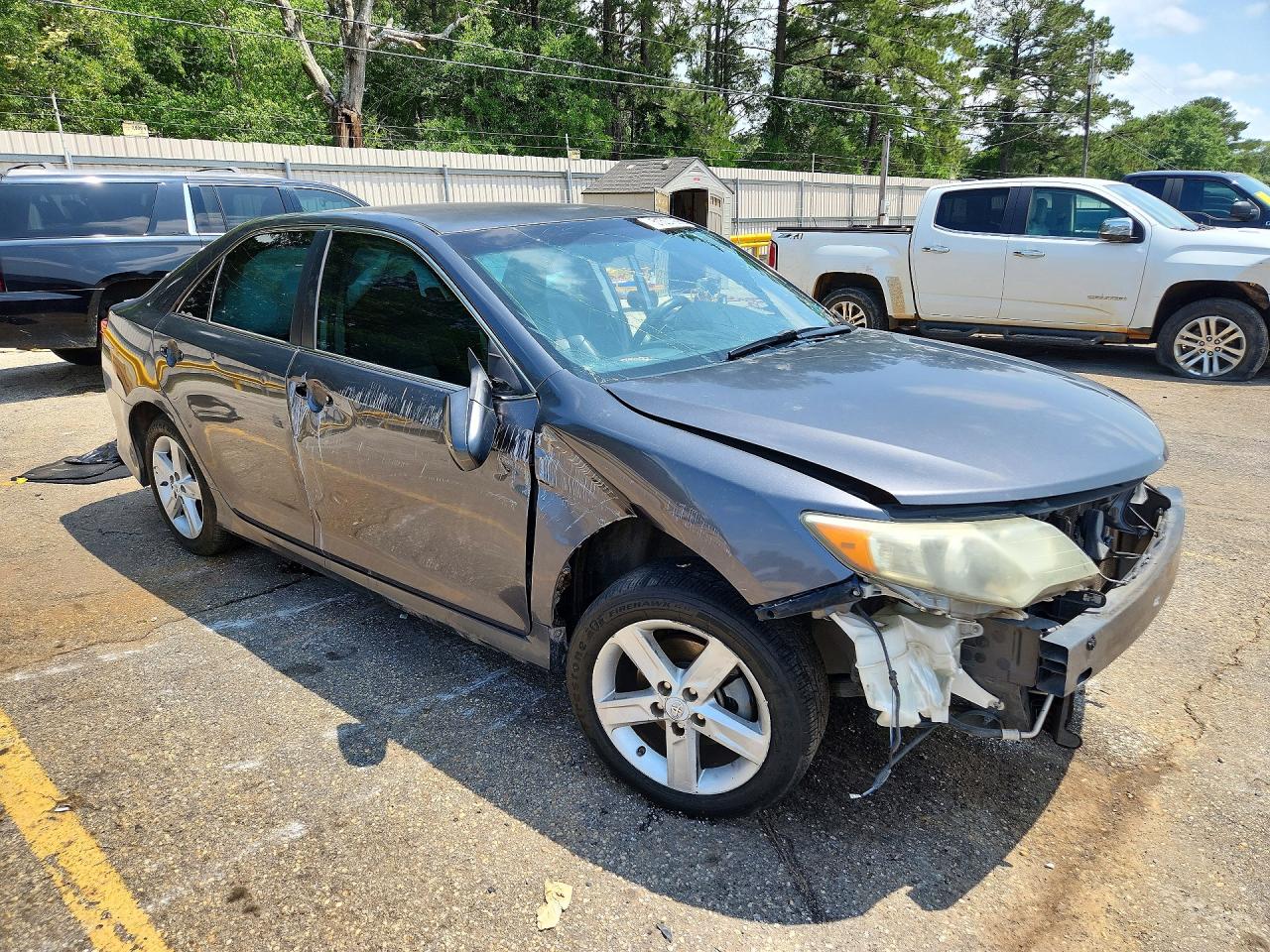 2012 Toyota Camry Se Gray vin: 4T1BF1FK1CU131470