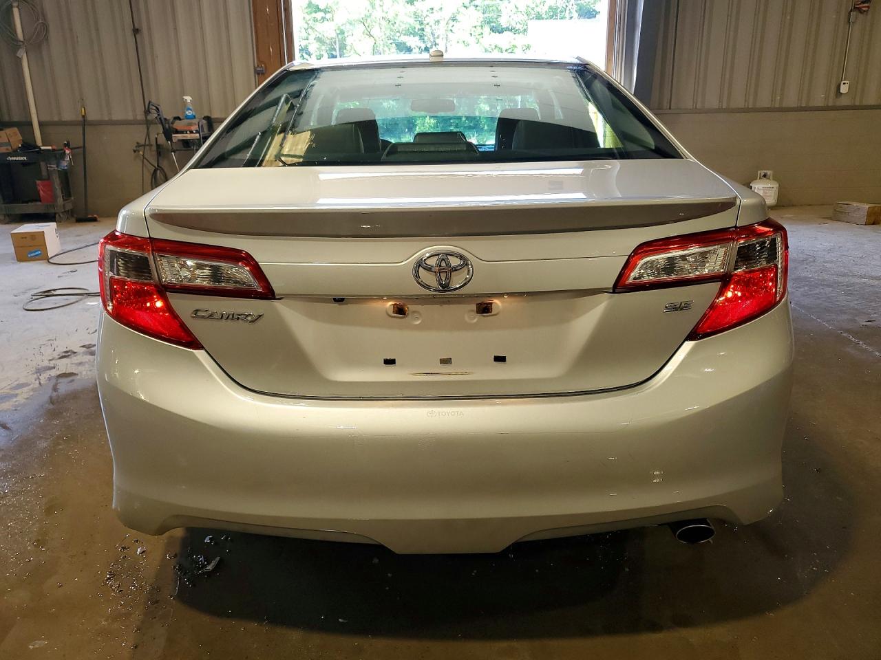 2012 Toyota Camry Se Silver vin: 4T1BF1FK1CU134319