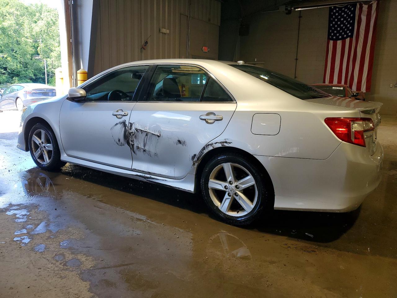 2012 Toyota Camry Se Silver vin: 4T1BF1FK1CU134319
