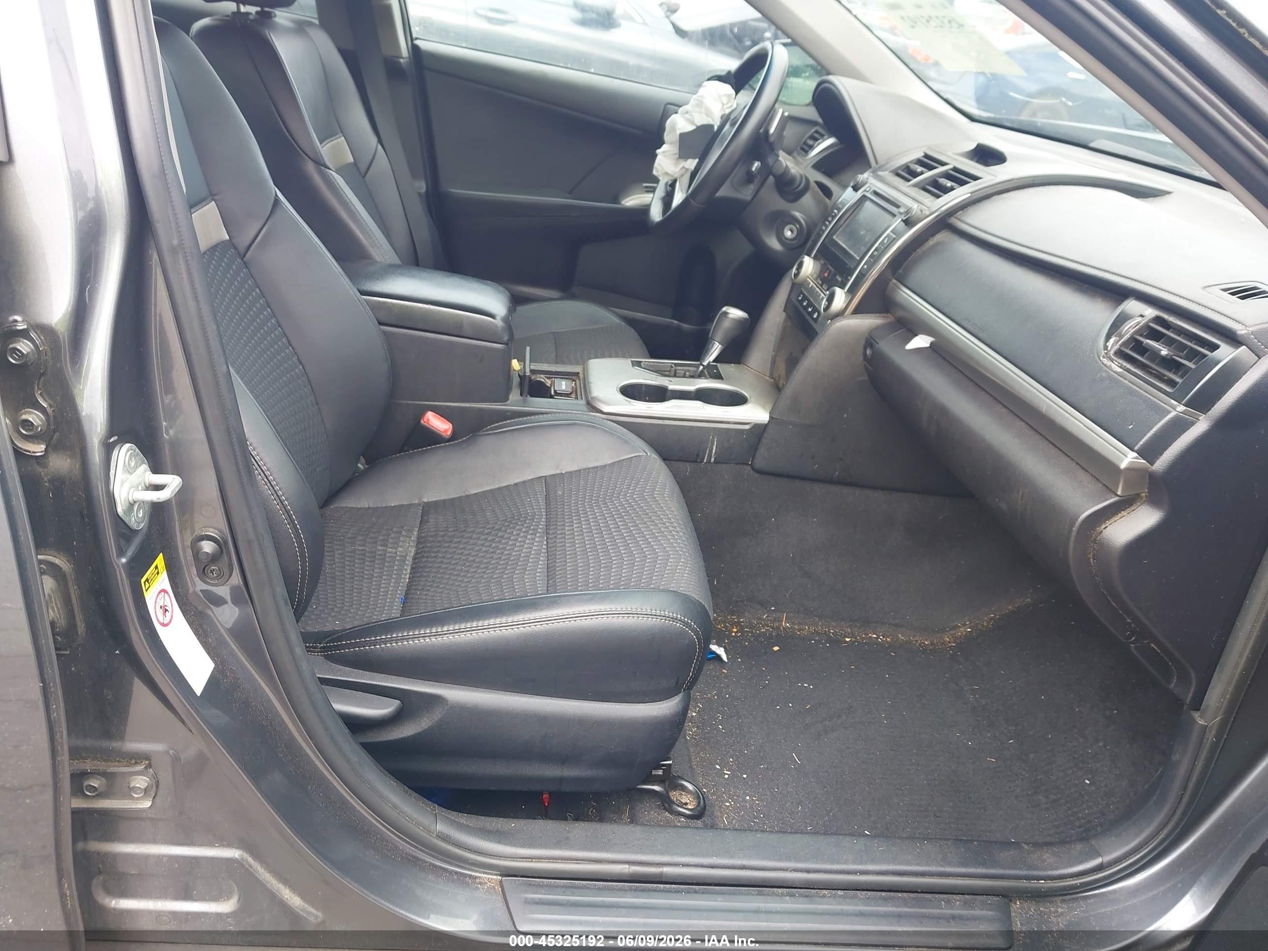 2012 Toyota Camry Se Gray vin: 4T1BF1FK1CU134711