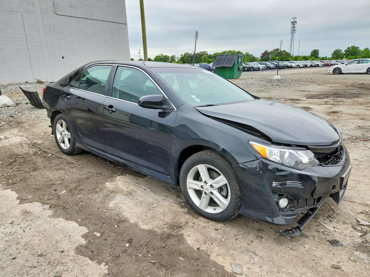 2012 Toyota Camry Se Black vin: 4T1BF1FK1CU140332