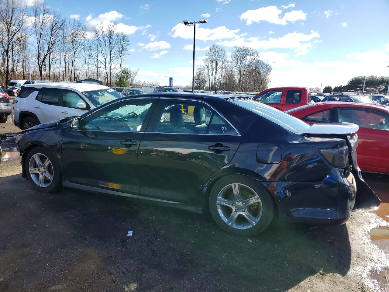 2012 Toyota Camry Se Black vin: 4T1BF1FK1CU144008