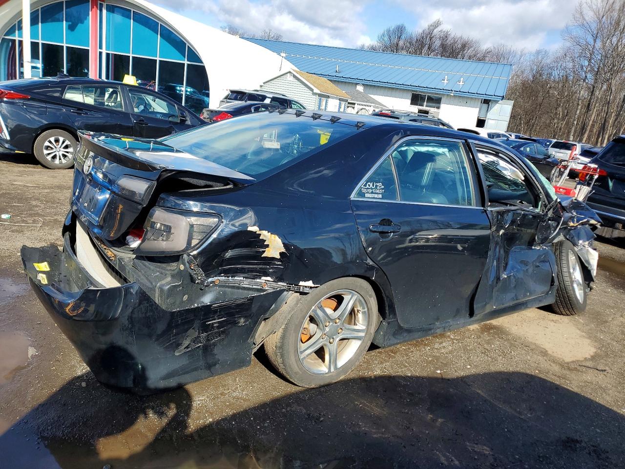 2012 Toyota Camry Se Black vin: 4T1BF1FK1CU144008