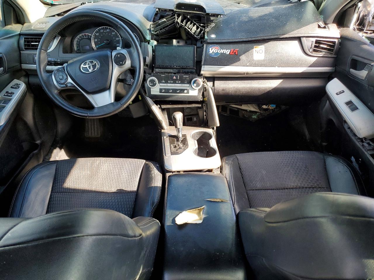2012 Toyota Camry Se Black vin: 4T1BF1FK1CU144008