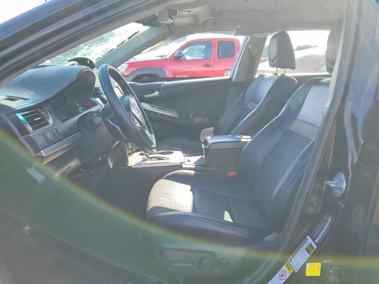 2012 Toyota Camry Se Black vin: 4T1BF1FK1CU144008