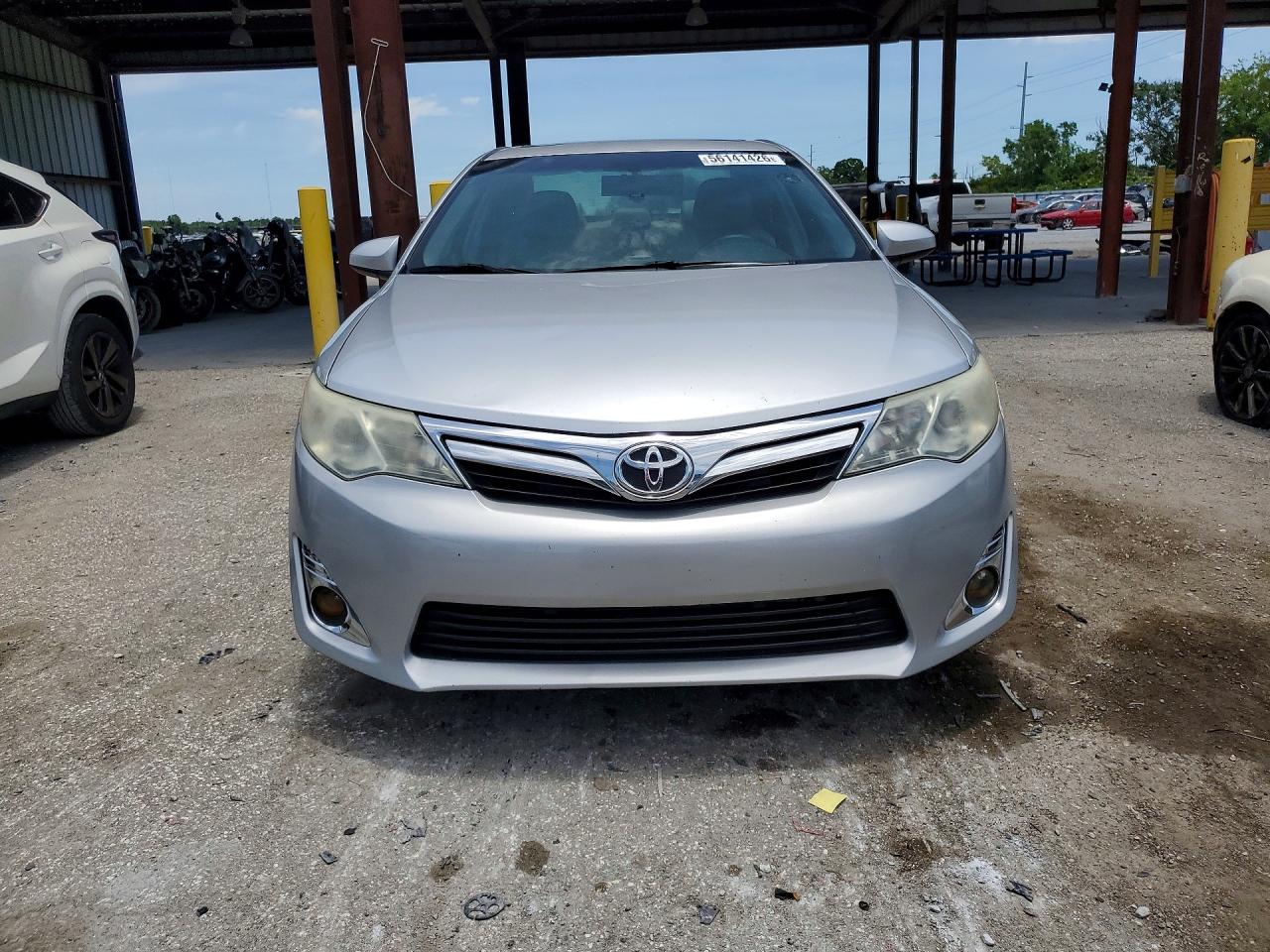 2012 Toyota Camry Xle Silver vin: 4T1BF1FK1CU146115