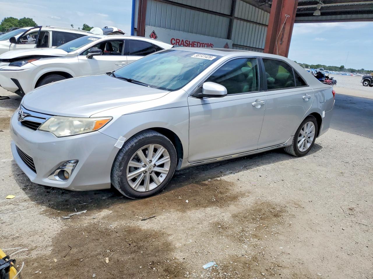 2012 Toyota Camry Xle Silver vin: 4T1BF1FK1CU146115