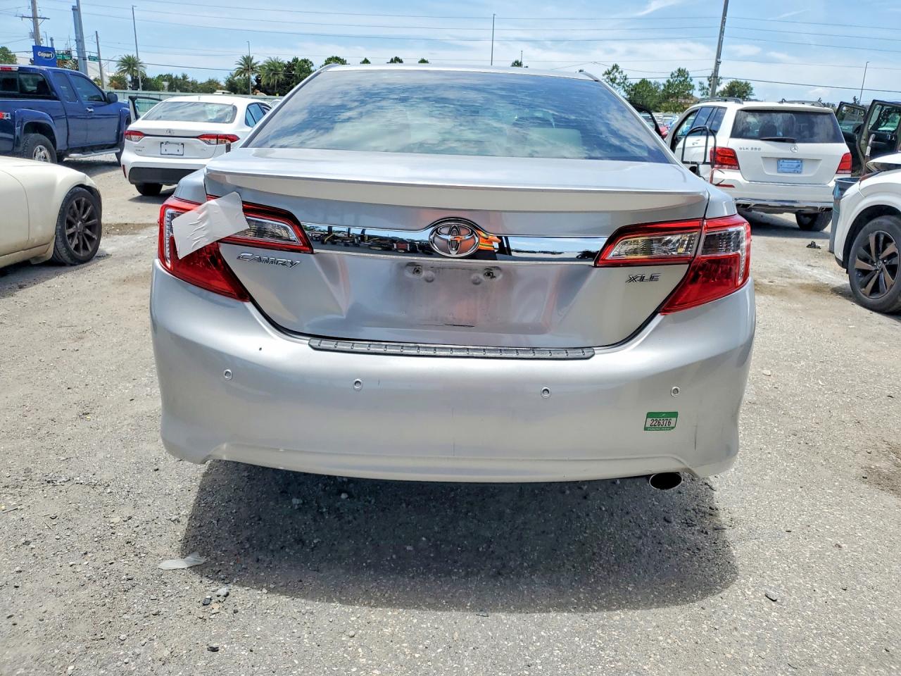 2012 Toyota Camry Xle Silver vin: 4T1BF1FK1CU146115