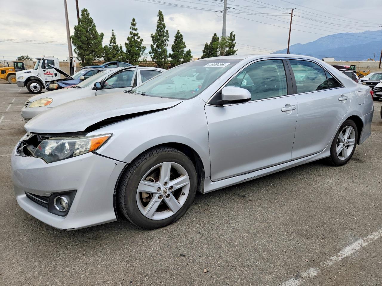 2012 Toyota Camry Se Серебряный vin: 4T1BF1FK1CU146292