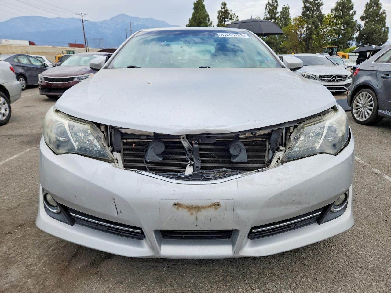 2012 Toyota Camry Se Silver vin: 4T1BF1FK1CU146292