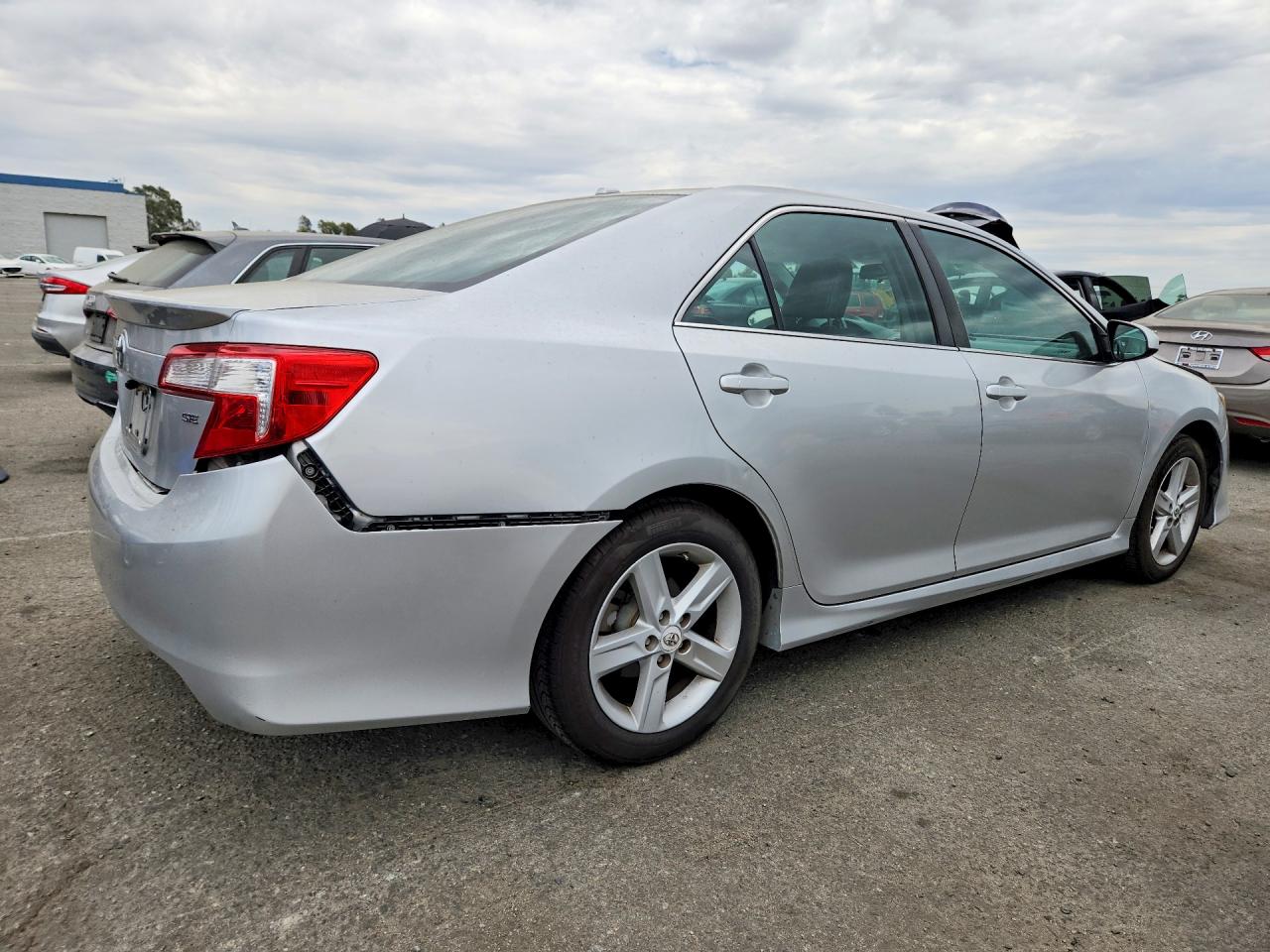 2012 Toyota Camry Se Silver vin: 4T1BF1FK1CU146292