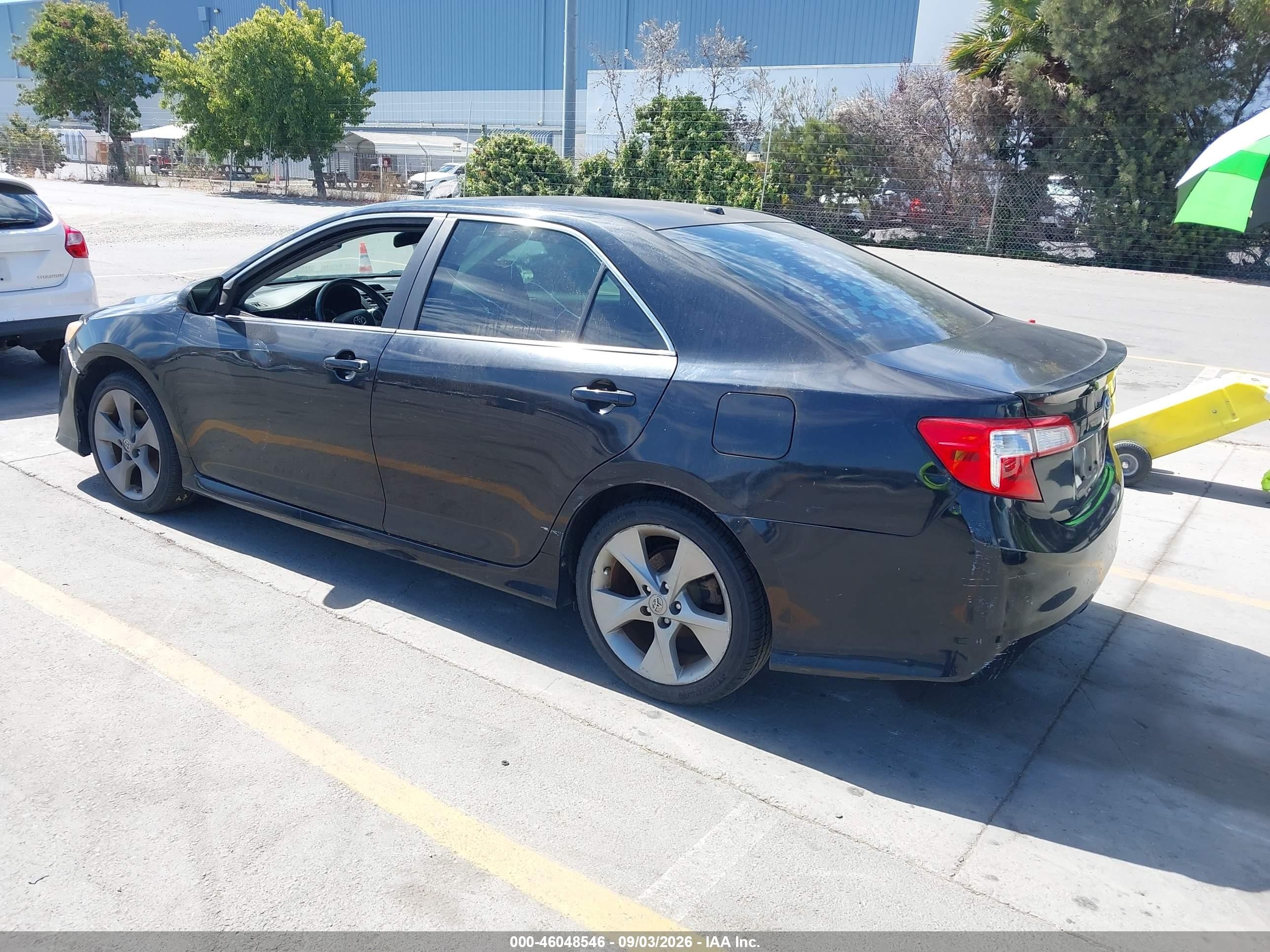 2012 Toyota Camry Se Limited Edition Black vin: 4T1BF1FK1CU152058