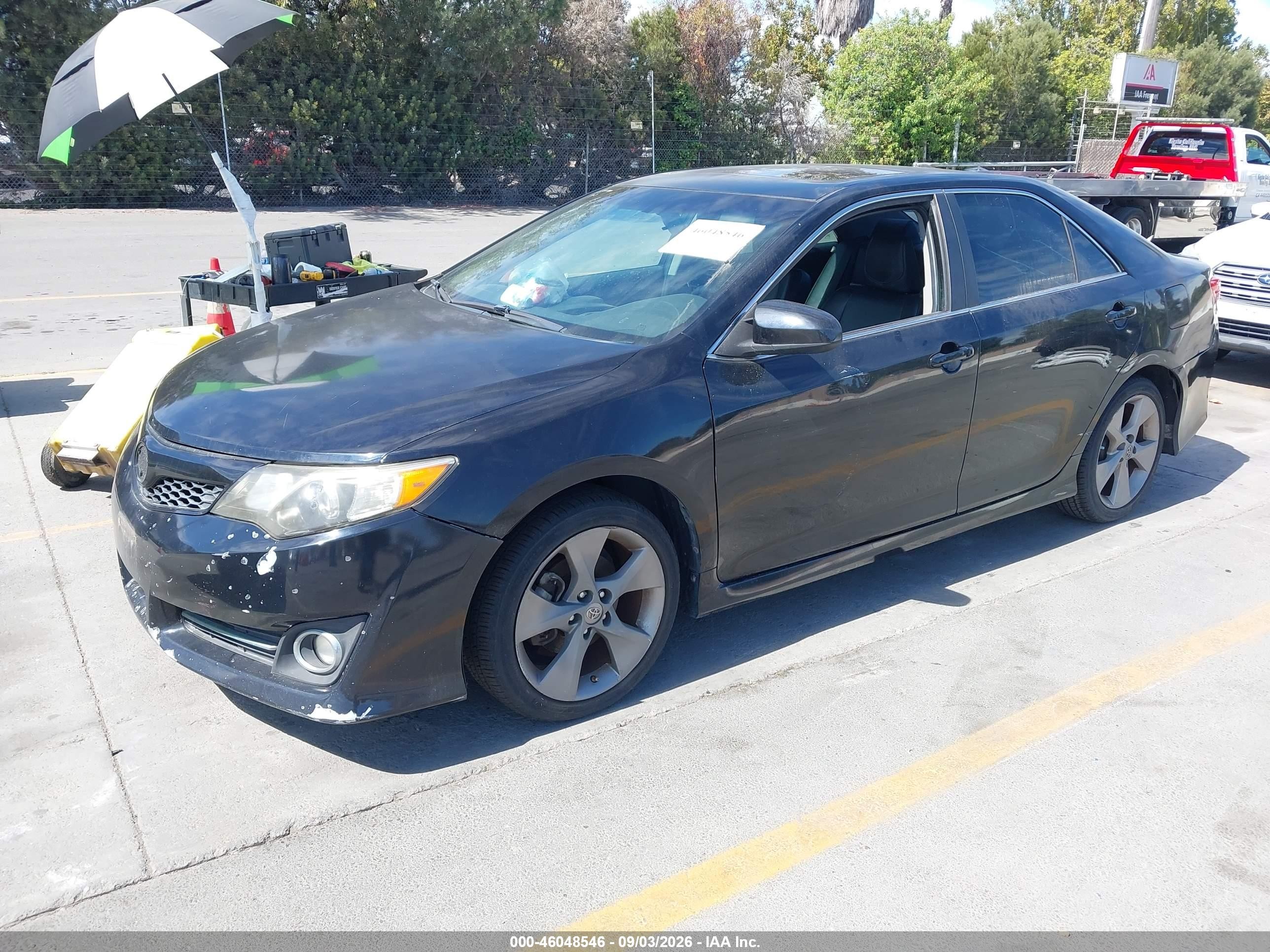 2012 Toyota Camry Se Limited Edition Black vin: 4T1BF1FK1CU152058