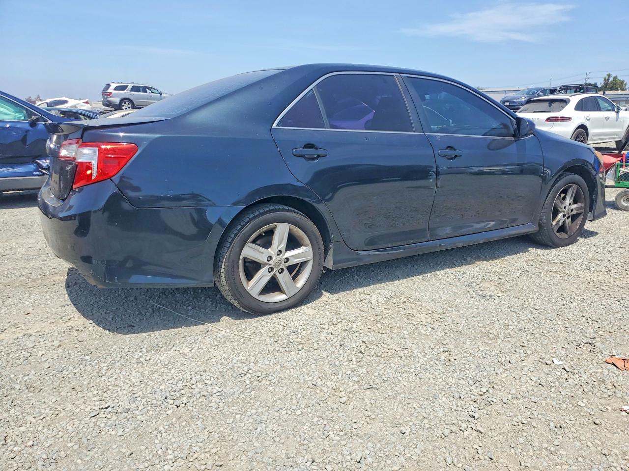 2012 Toyota Camry Se Black vin: 4T1BF1FK1CU156028