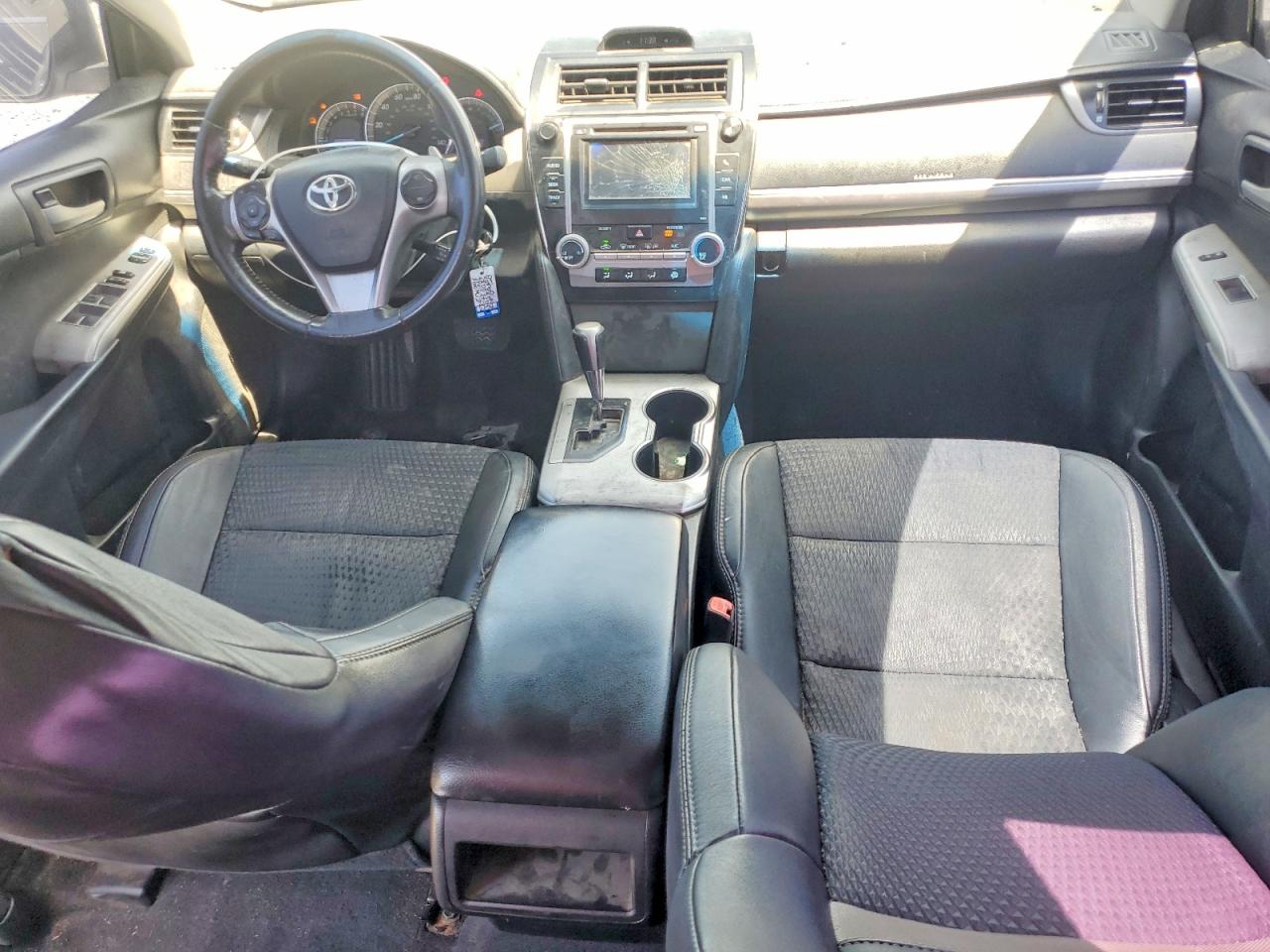 2012 Toyota Camry Se Black vin: 4T1BF1FK1CU156028