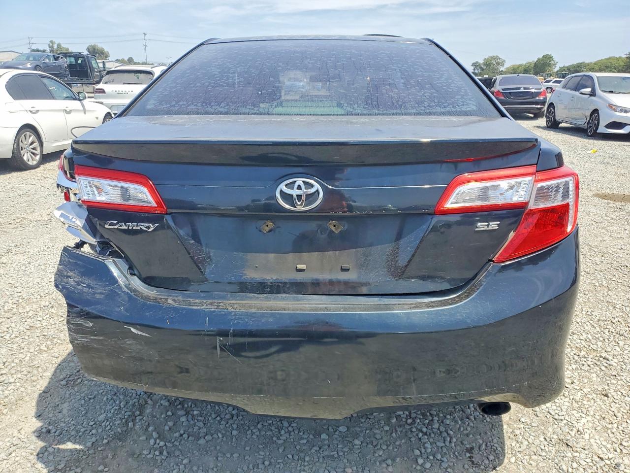 2012 Toyota Camry Se Black vin: 4T1BF1FK1CU156028