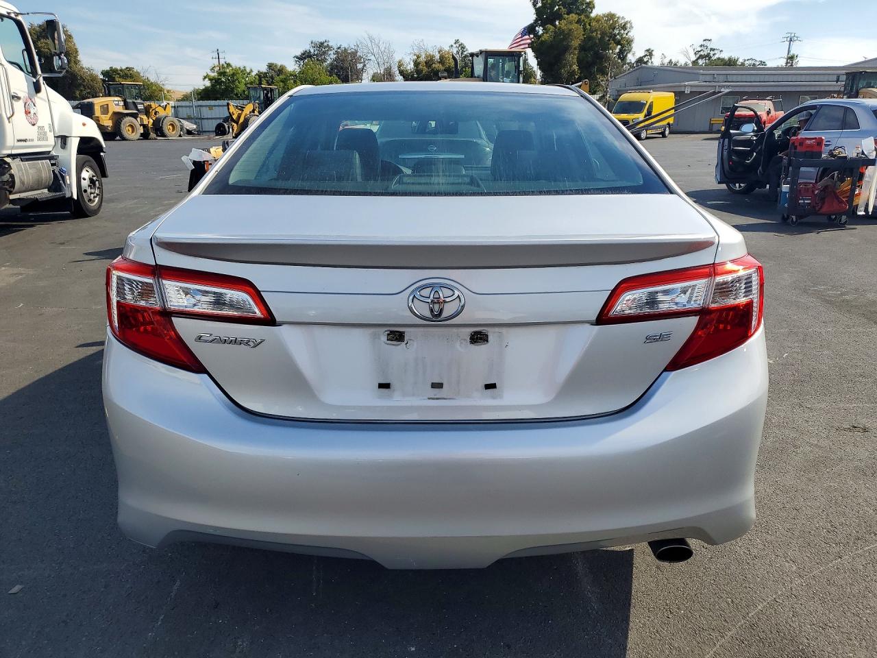 2012 Toyota Camry Se Silver vin: 4T1BF1FK1CU187389