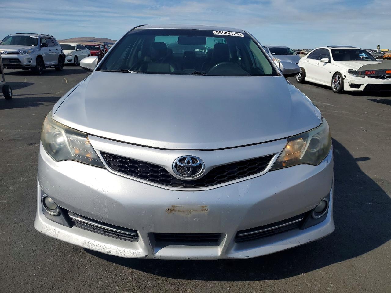 2012 Toyota Camry Se Silver vin: 4T1BF1FK1CU187389