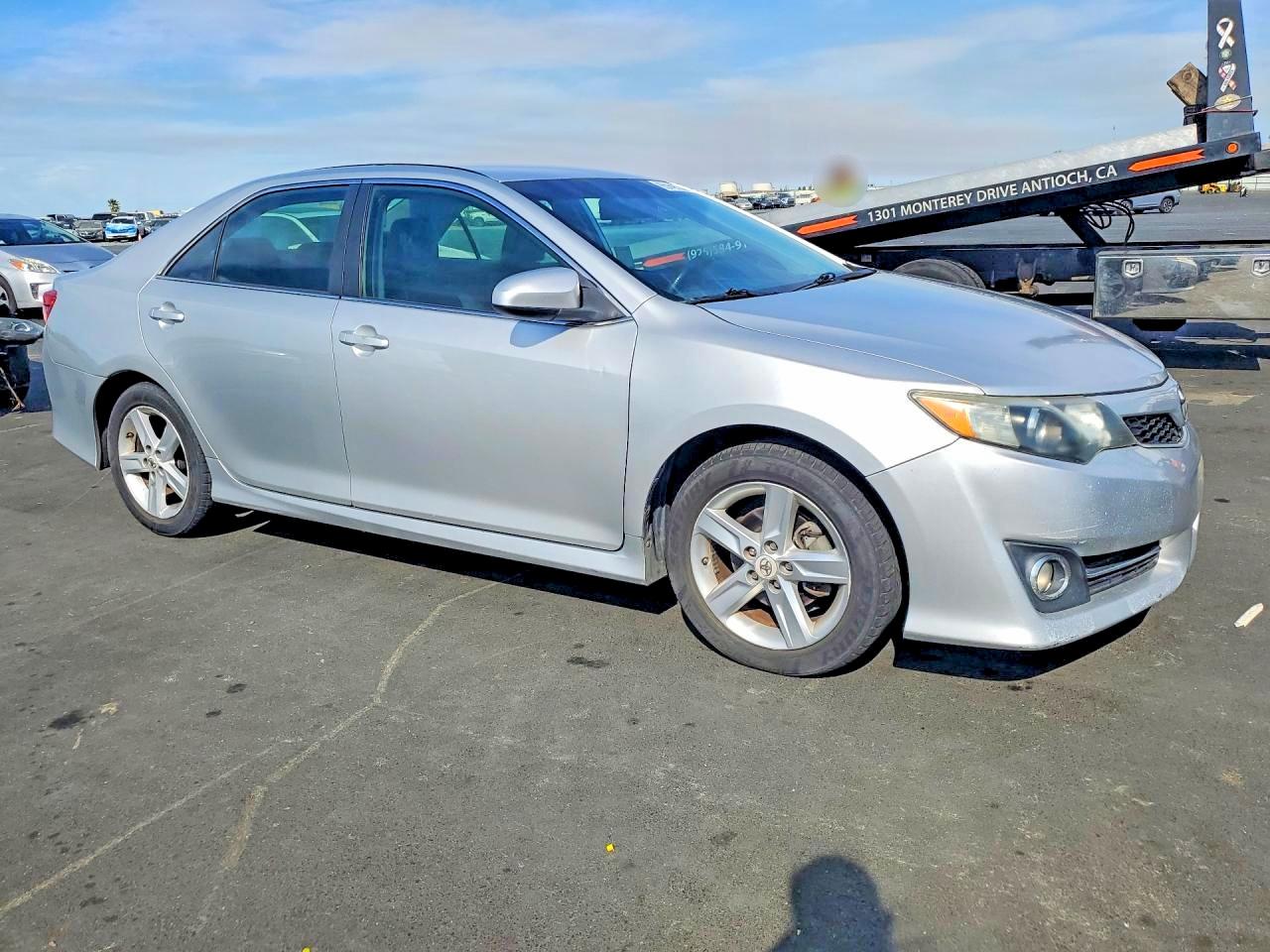 2012 Toyota Camry Se Silver vin: 4T1BF1FK1CU187389