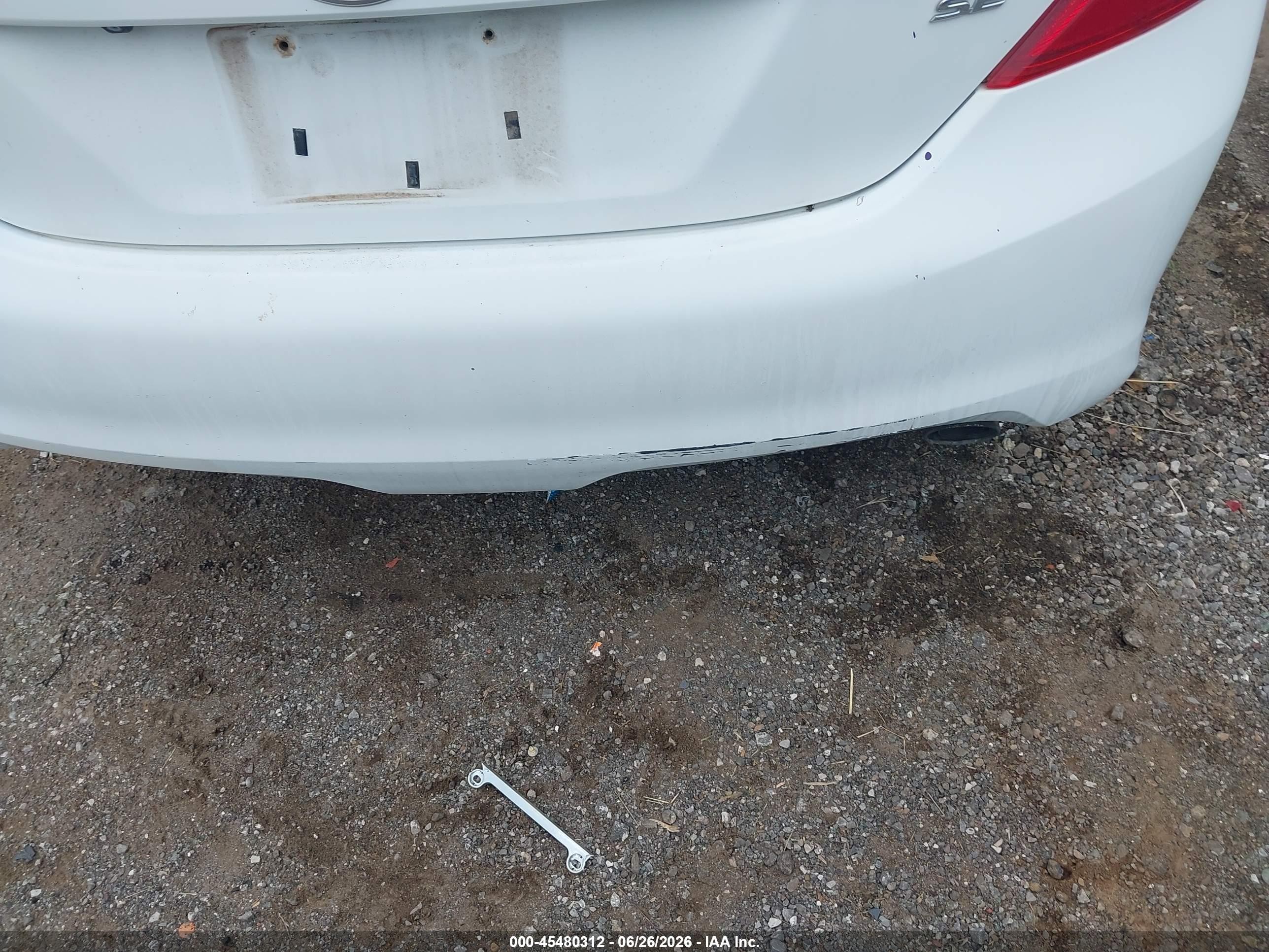 2012 Toyota Camry Se White vin: 4T1BF1FK1CU504023