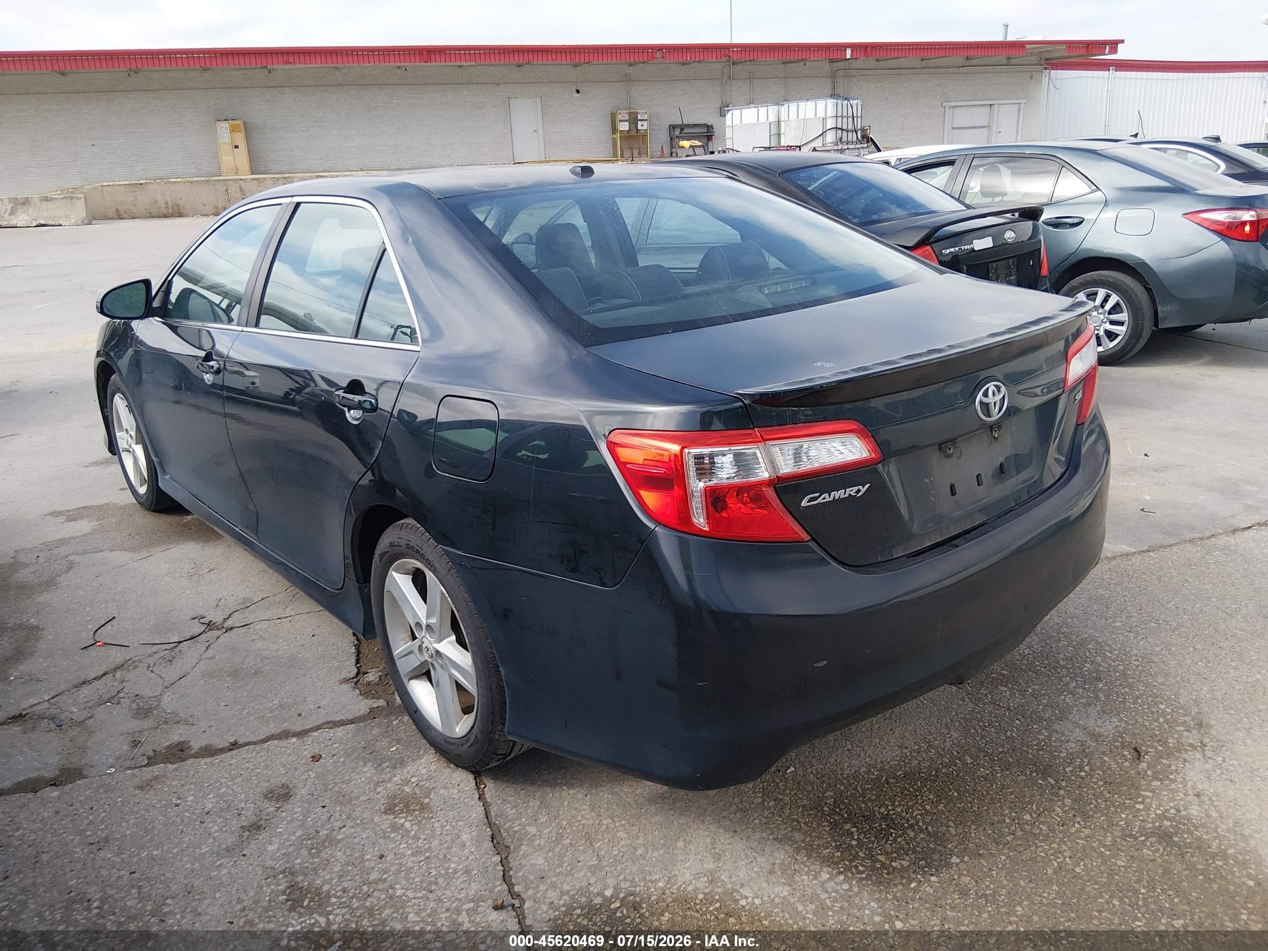 2012 Toyota Camry Se Blue vin: 4T1BF1FK1CU508931