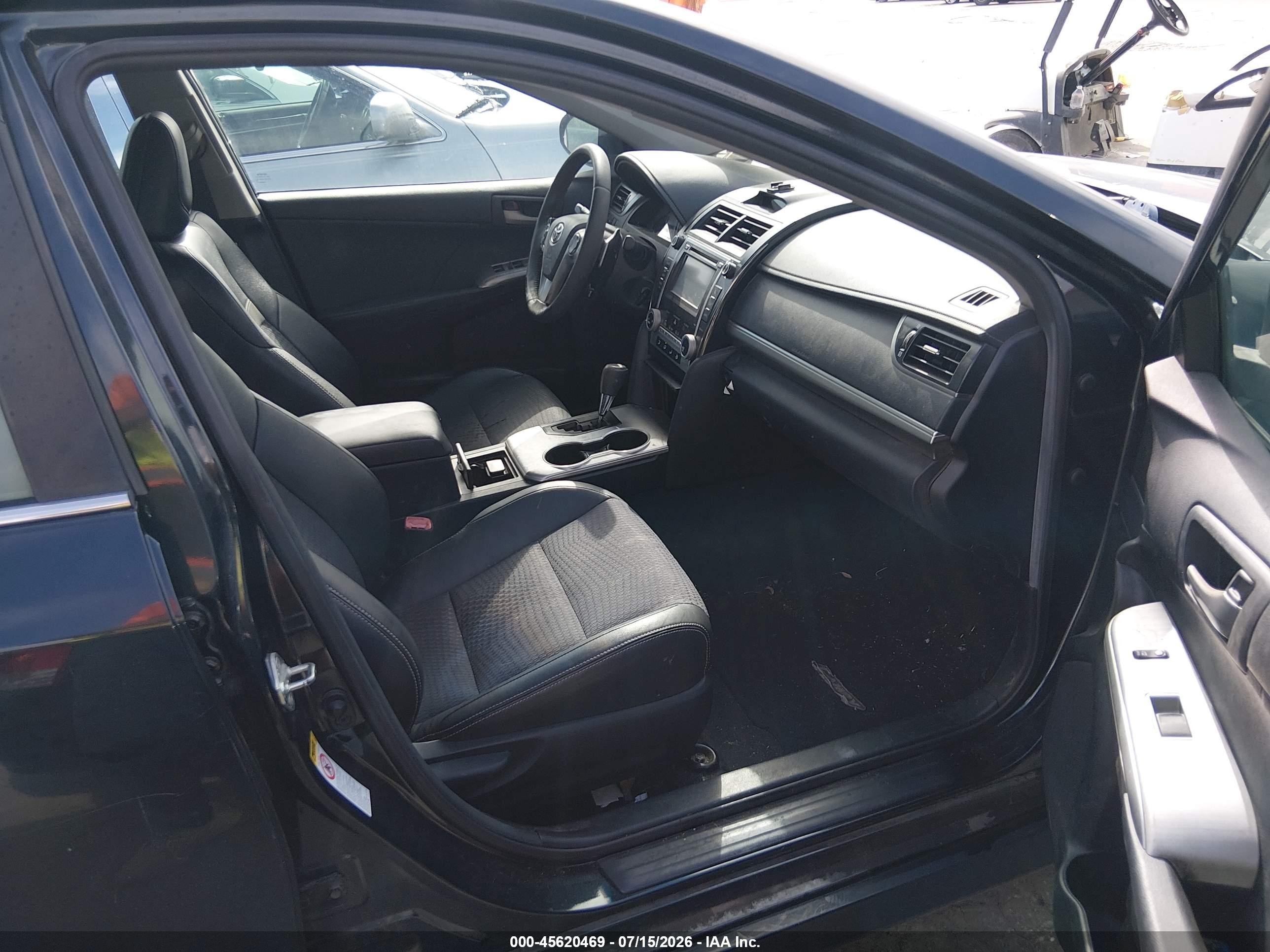 2012 Toyota Camry Se Blue vin: 4T1BF1FK1CU508931