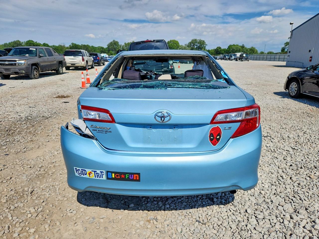 2012 Toyota Camry Le Синий vin: 4T1BF1FK1CU520660