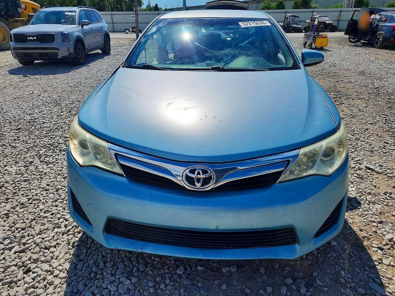 2012 Toyota Camry Le Синий vin: 4T1BF1FK1CU520660