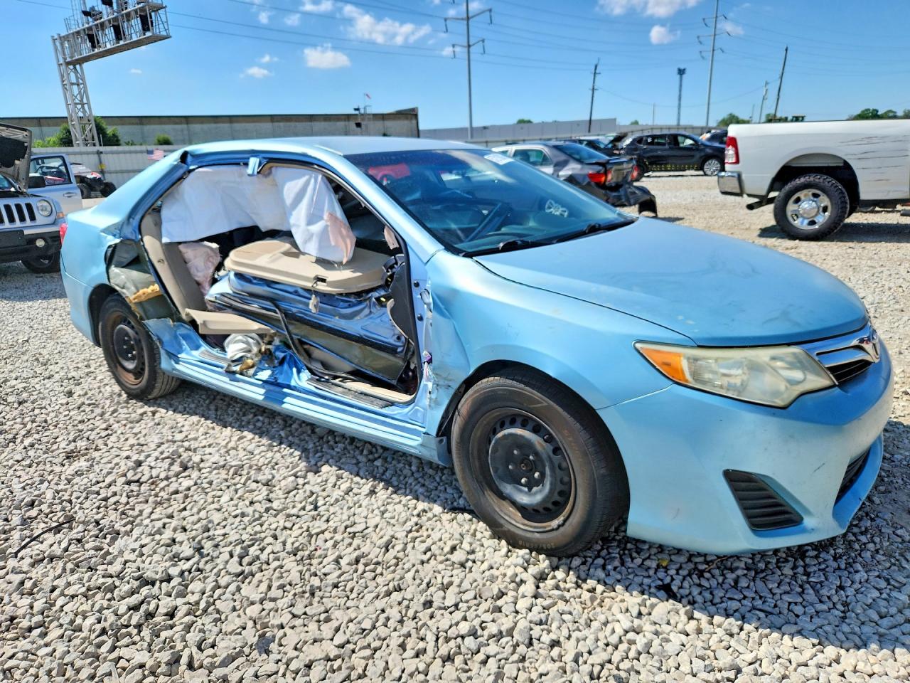 2012 Toyota Camry Le Синий vin: 4T1BF1FK1CU520660