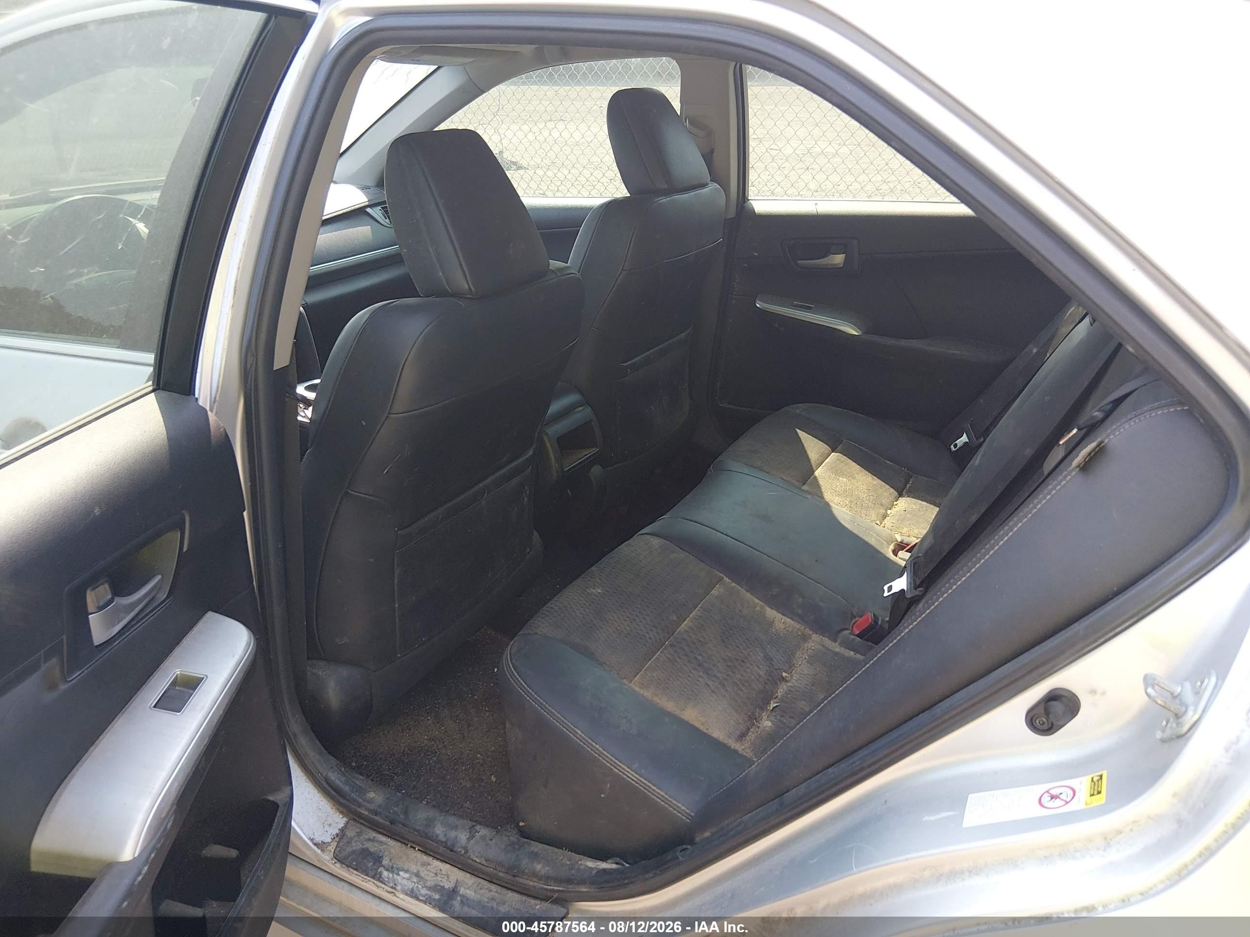 2012 Toyota Camry Se Silver vin: 4T1BF1FK1CU533876