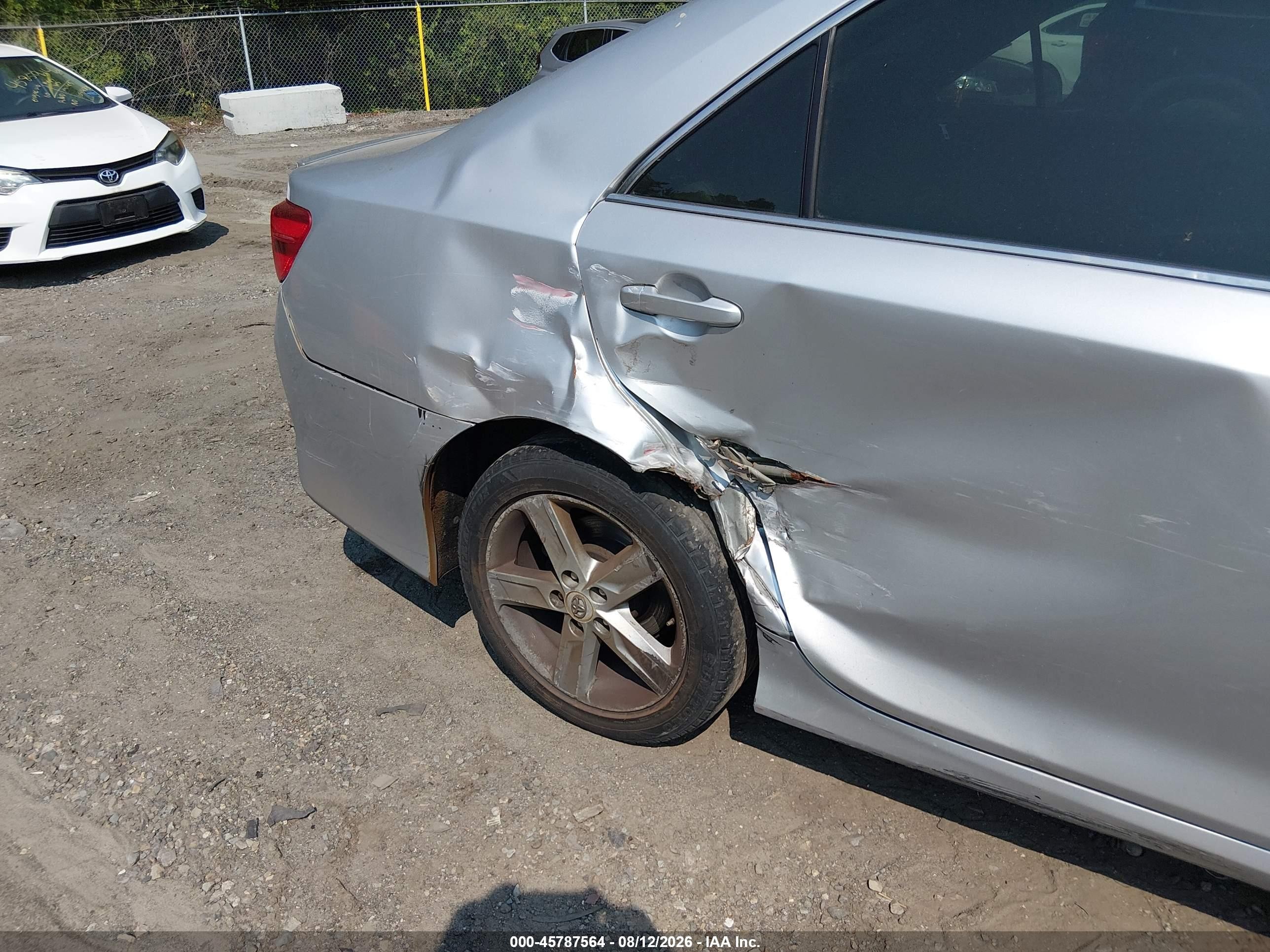 2012 Toyota Camry Se Silver vin: 4T1BF1FK1CU533876