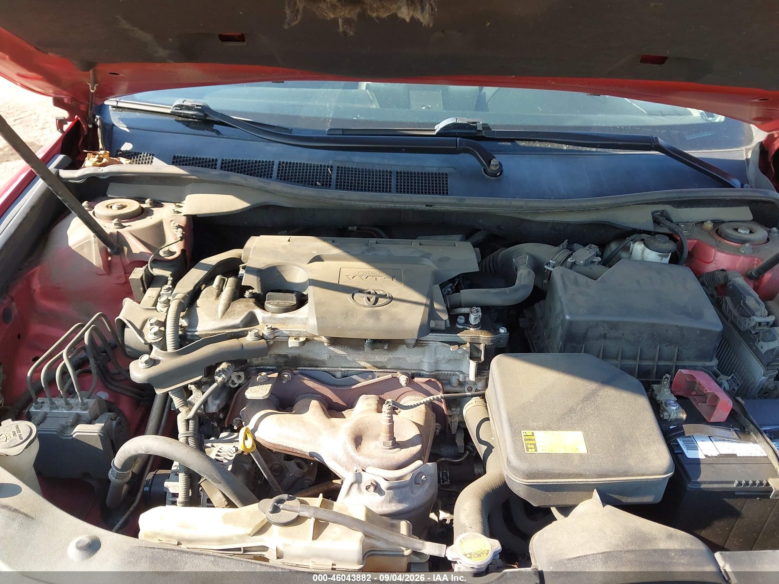 2012 Toyota Camry Se Red vin: 4T1BF1FK1CU534574