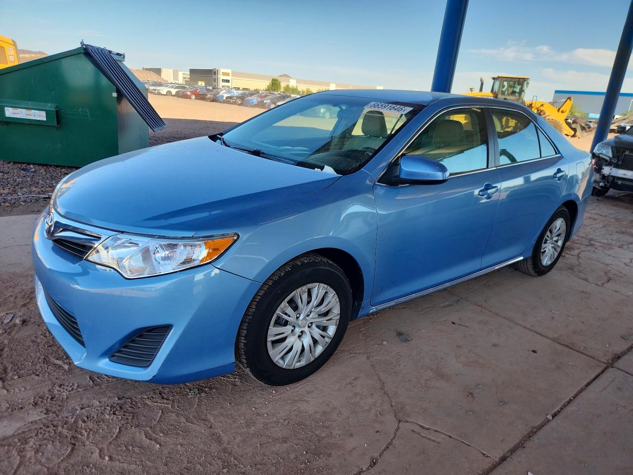 2012 Toyota Camry Le Blue vin: 4T1BF1FK1CU535577