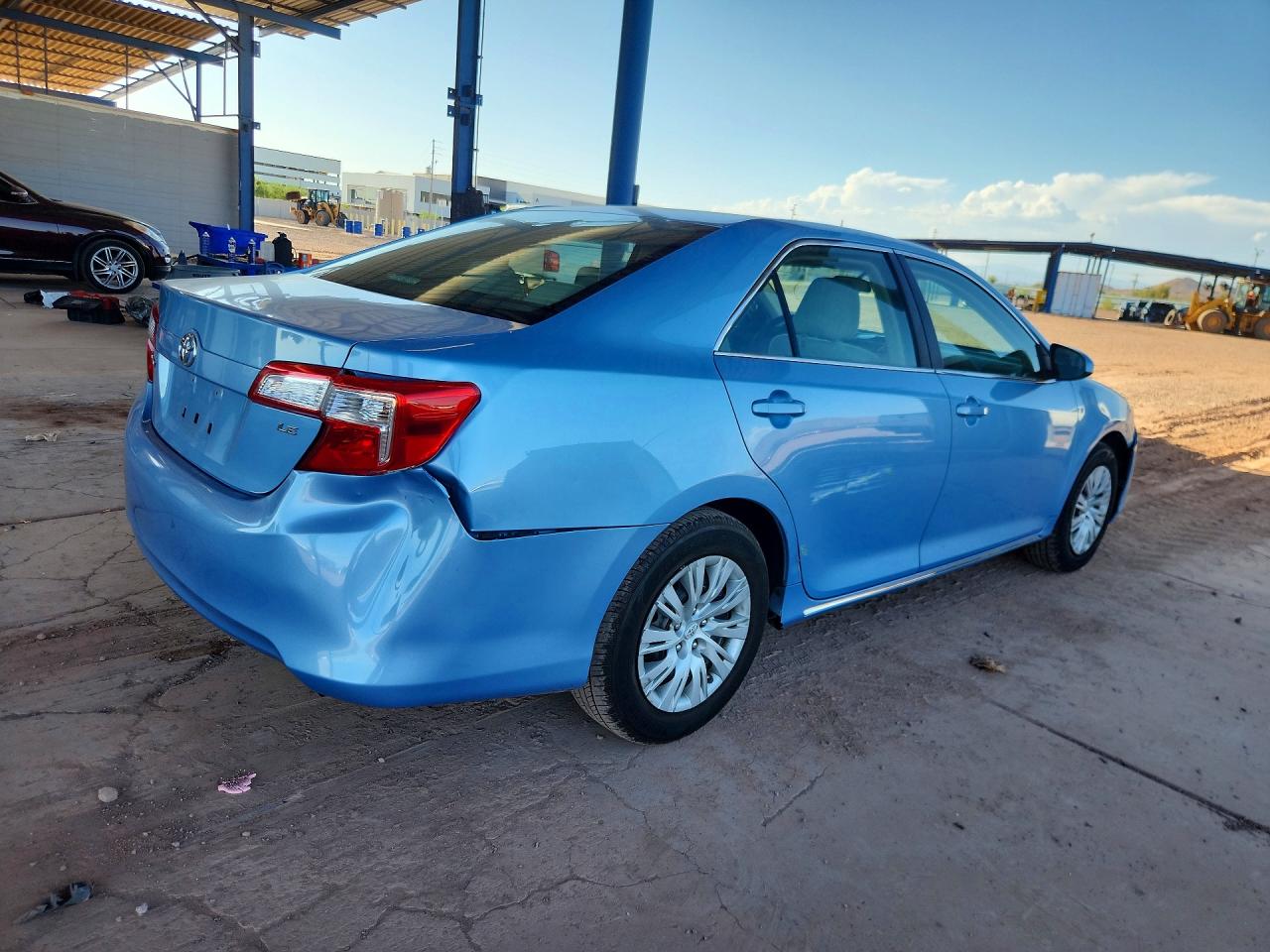 2012 Toyota Camry Le Blue vin: 4T1BF1FK1CU535577