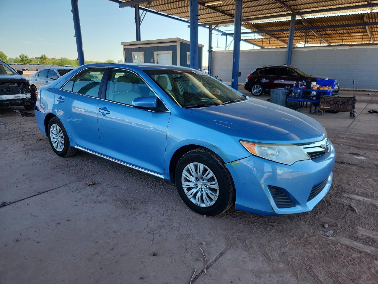 2012 Toyota Camry Le Blue vin: 4T1BF1FK1CU535577