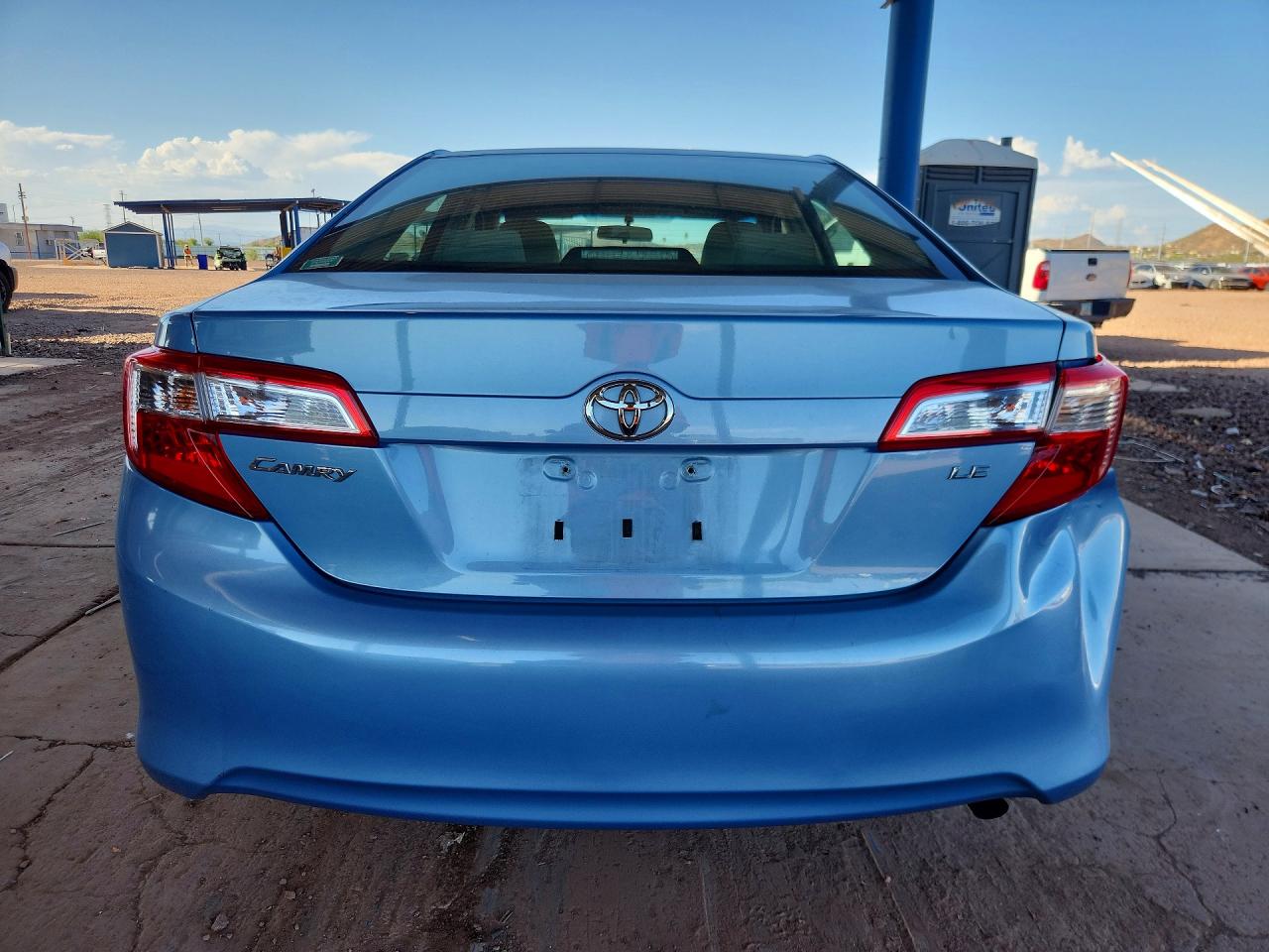 2012 Toyota Camry Le Blue vin: 4T1BF1FK1CU535577