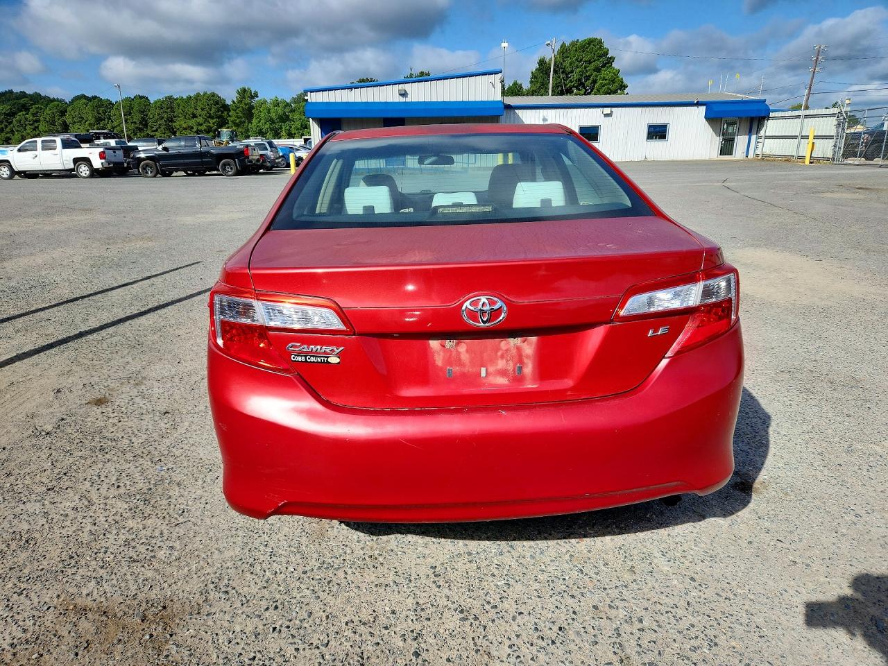 2012 Toyota Camry Le Red vin: 4T1BF1FK1CU541377