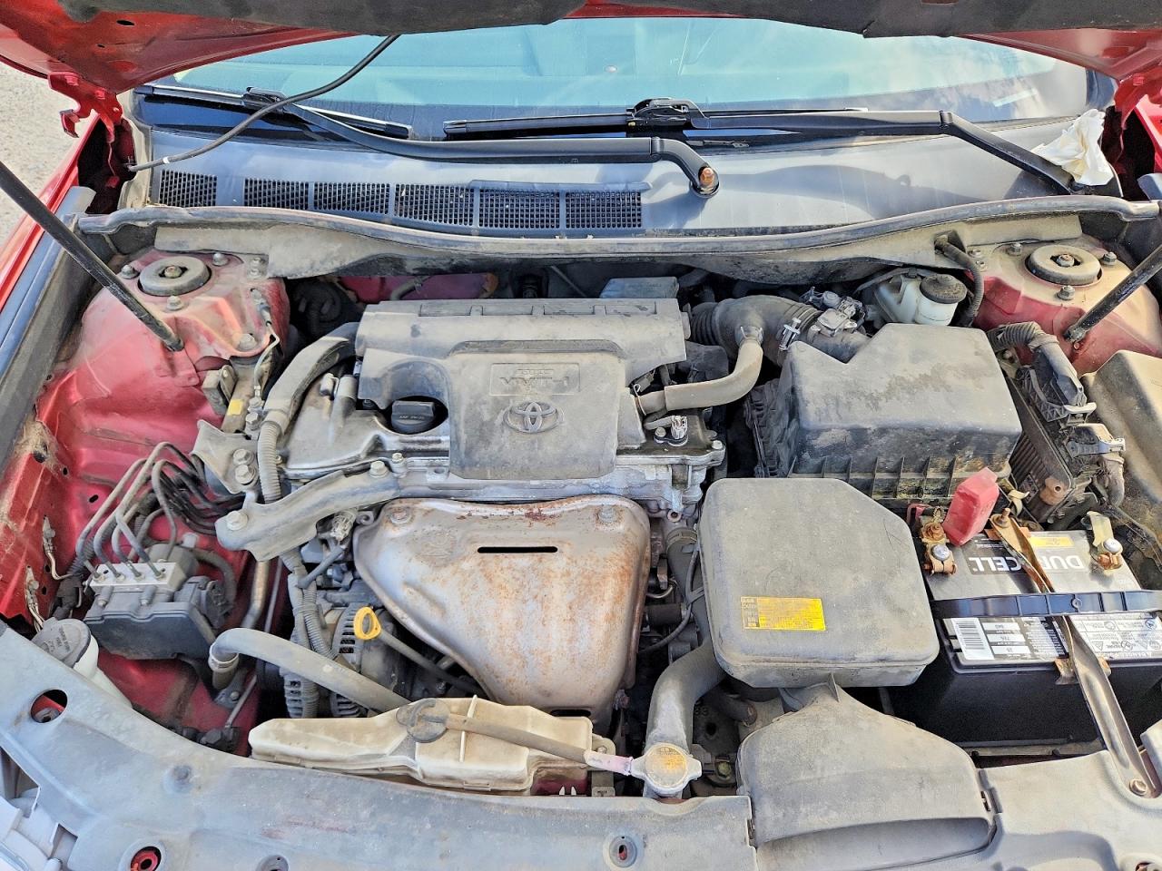 2012 Toyota Camry Le Red vin: 4T1BF1FK1CU541377