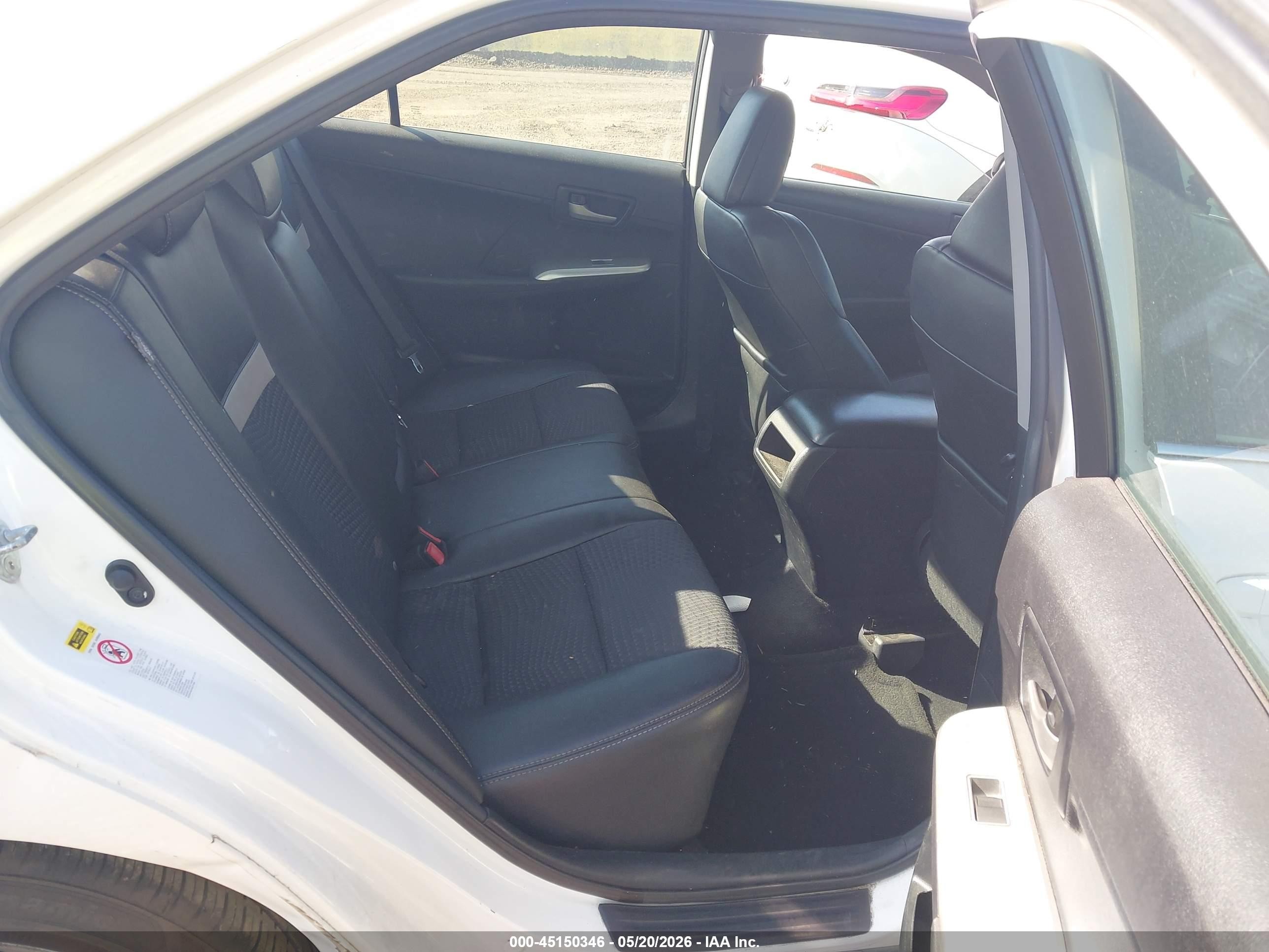 2012 Toyota Camry Se White vin: 4T1BF1FK1CU543663