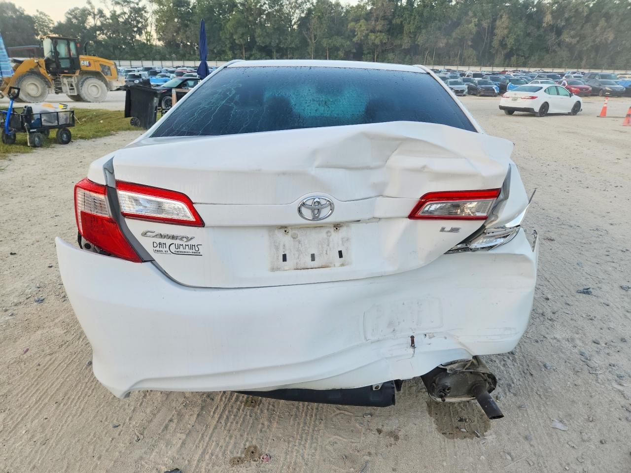2012 Toyota Camry Le White vin: 4T1BF1FK1CU544232