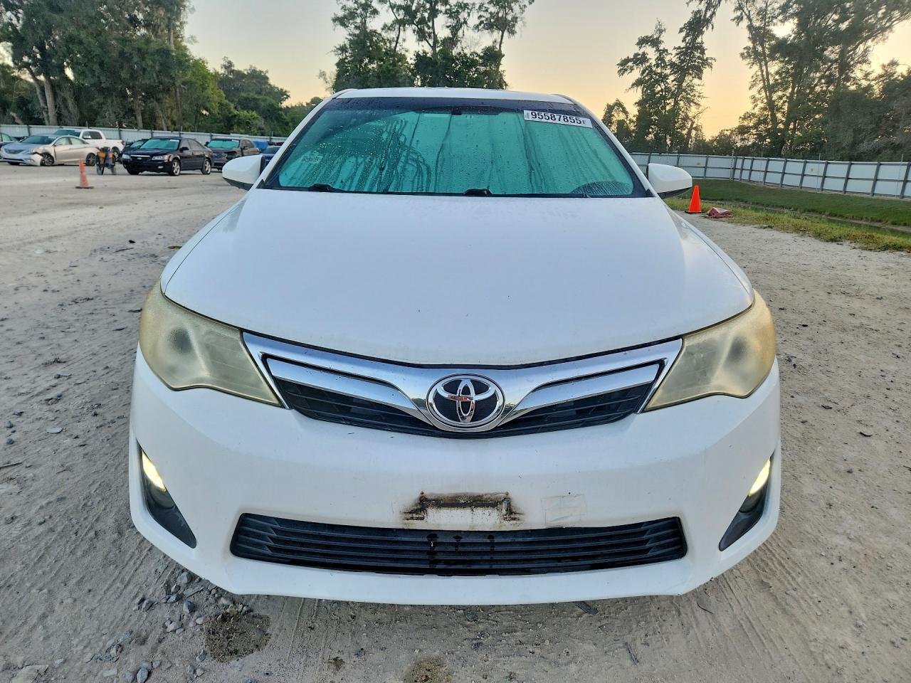 2012 Toyota Camry Le White vin: 4T1BF1FK1CU544232
