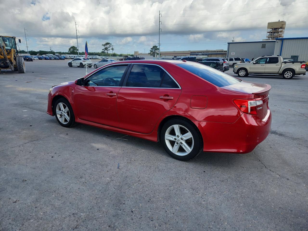 2012 Toyota Camry Se Red vin: 4T1BF1FK1CU560821