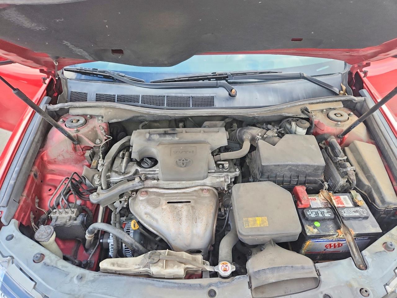 2012 Toyota Camry Se Red vin: 4T1BF1FK1CU560821