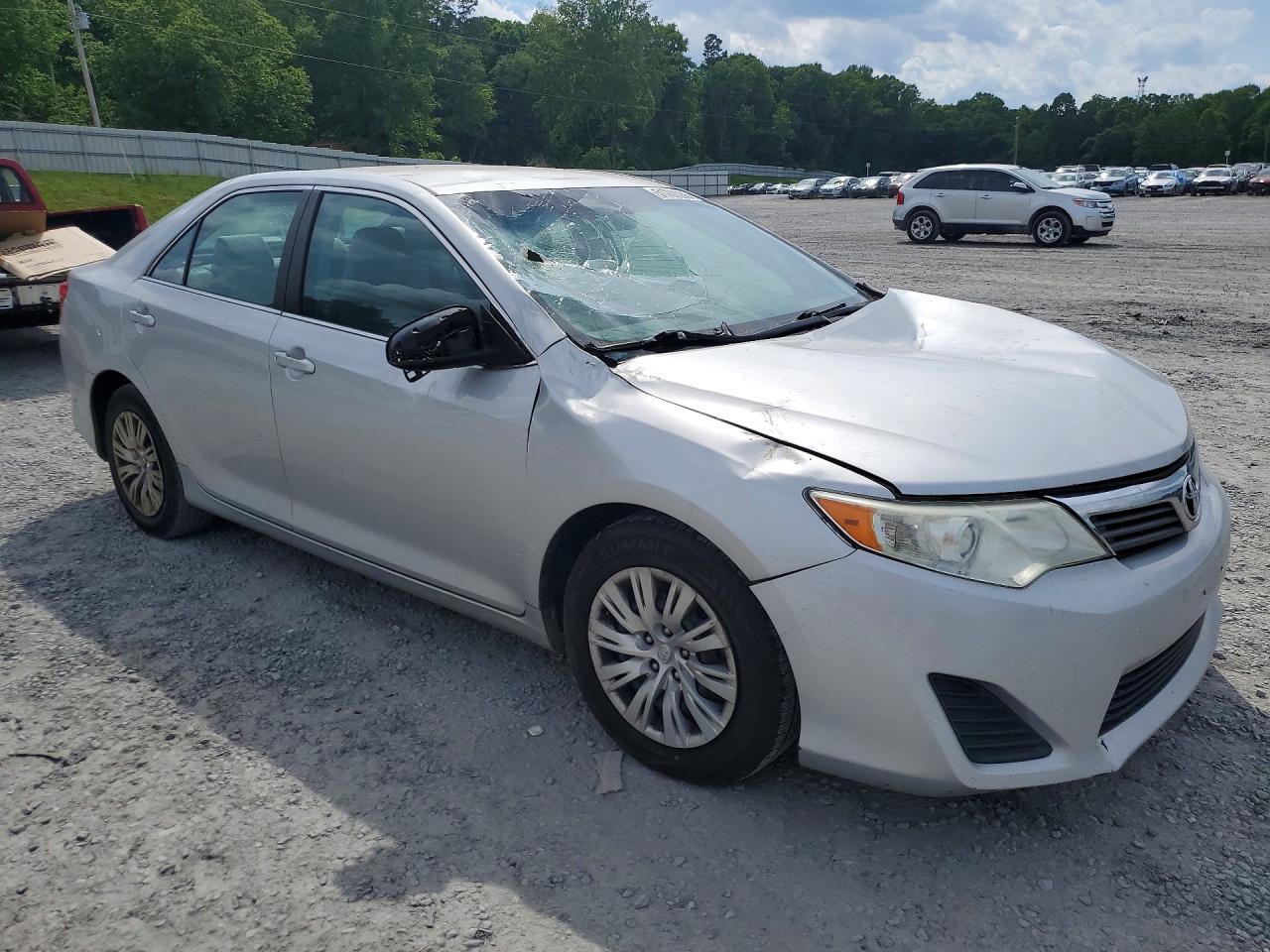 2012 Toyota Camry L Silver vin: 4T1BF1FK1CU561645