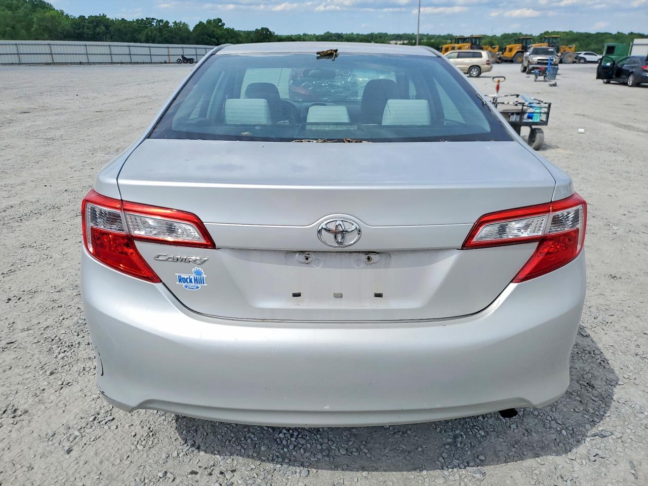 2012 Toyota Camry L Silver vin: 4T1BF1FK1CU561645