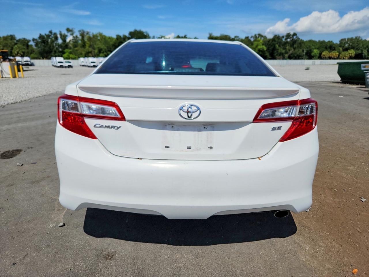 2012 Toyota Camry Se White vin: 4T1BF1FK1CU561869