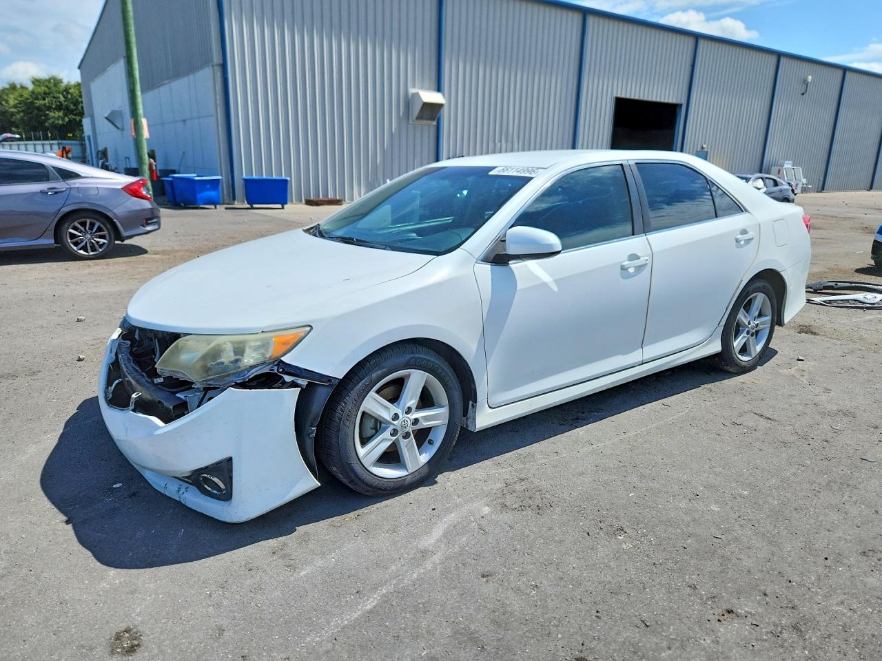 2012 Toyota Camry Se White vin: 4T1BF1FK1CU561869
