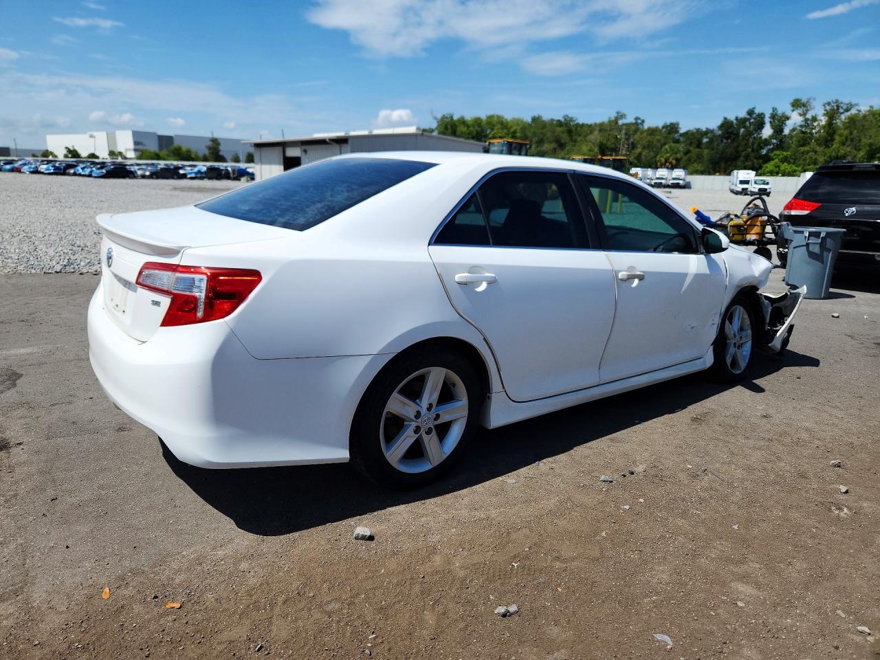 2012 Toyota Camry Se White vin: 4T1BF1FK1CU561869