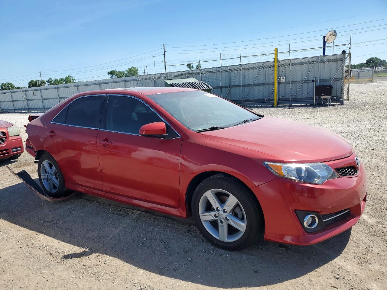 2012 Toyota Camry Se Красный vin: 4T1BF1FK1CU582768