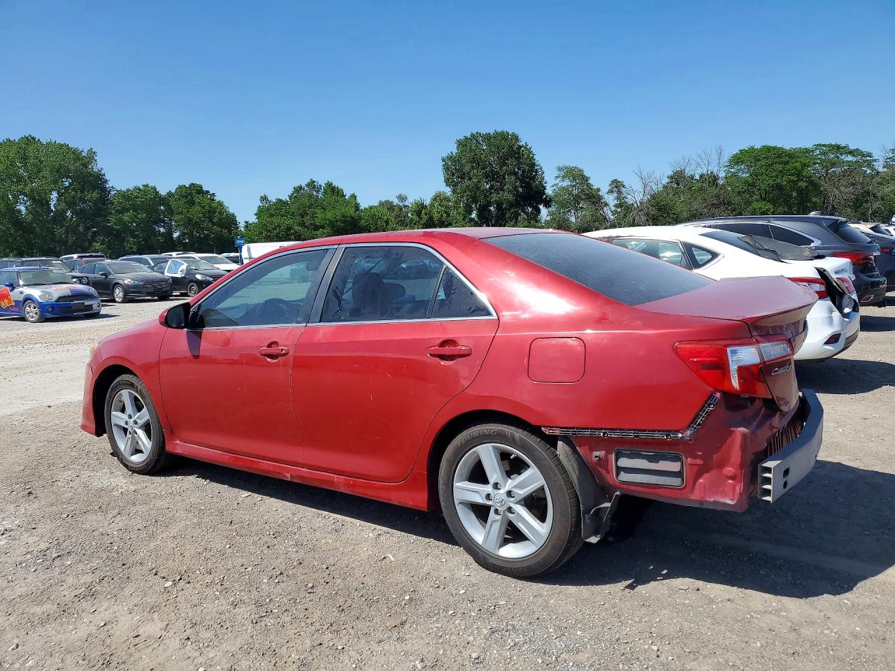 2012 Toyota Camry Se Красный vin: 4T1BF1FK1CU582768